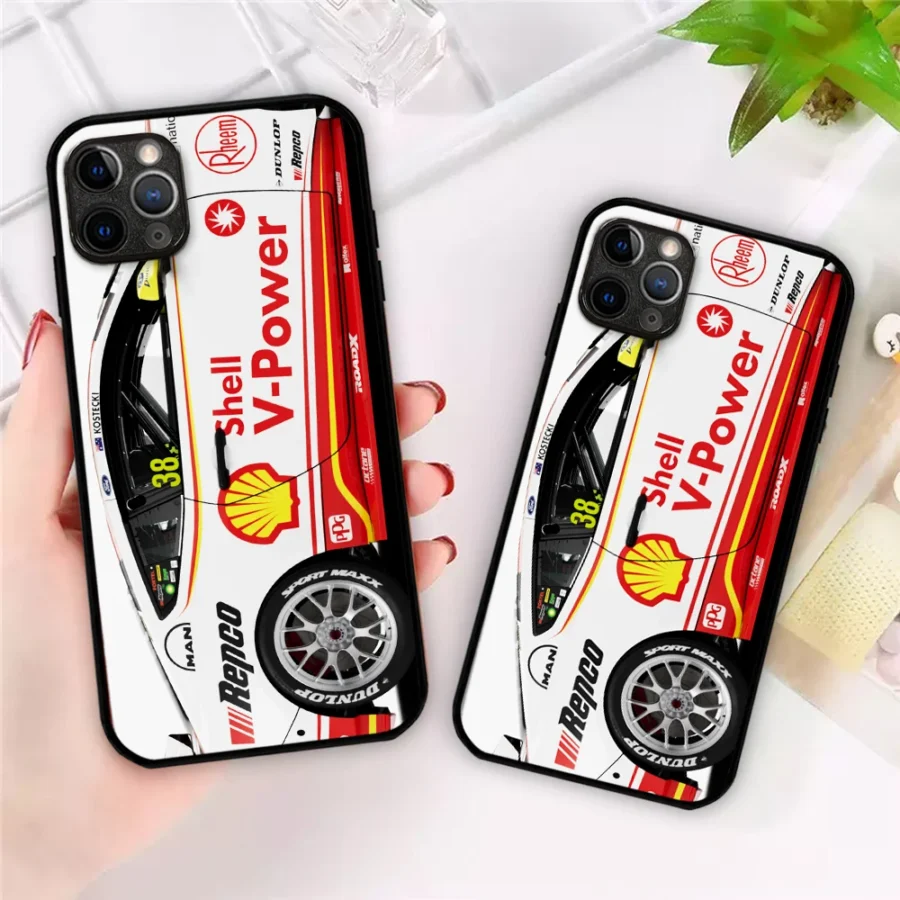 Brodie Kostecki Shell V-Power Racing Phone Case – Dustproof, Scratch & Shock Resistant – HOSPC210625PC01BK - Image 3
