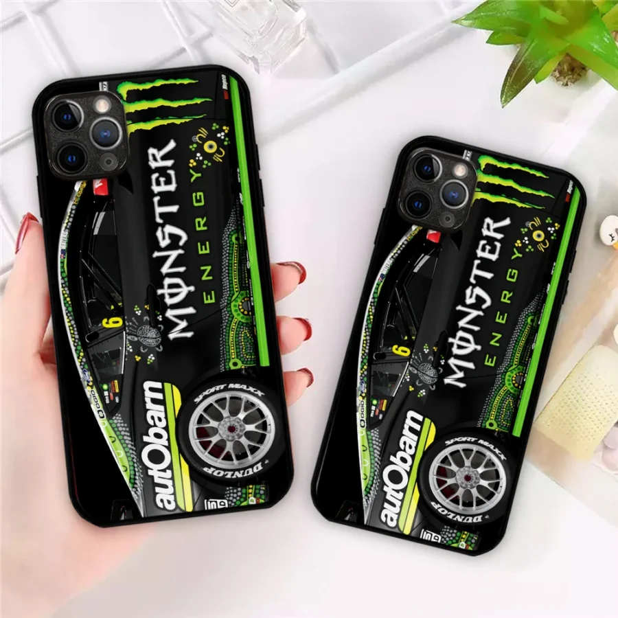 Cam Waters Monster Castrol Racing Phone Case – Dustproof, Scratch & Shock Resistant – HOSPC210625PC01CW - Image 3