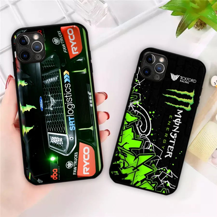 Combo 2 Phone Case Monster Castrol Racing – Dustproof, Scratch & Shock Resistant – HOSPC280625PC01CB15 - Image 4