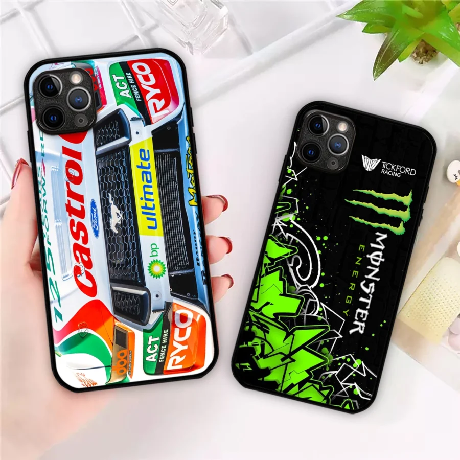Combo 2 Phone Case Monster Castrol Racing – Dustproof, Scratch & Shock Resistant – HOSPC280625PC01CB5 - Image 4