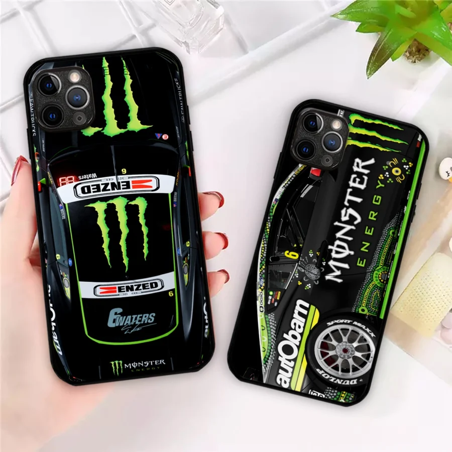 Combo 2 Phone Case Monster Castrol Racing – Dustproof, Scratch & Shock Resistant – HOSPC280625PC01CB7 - Image 4