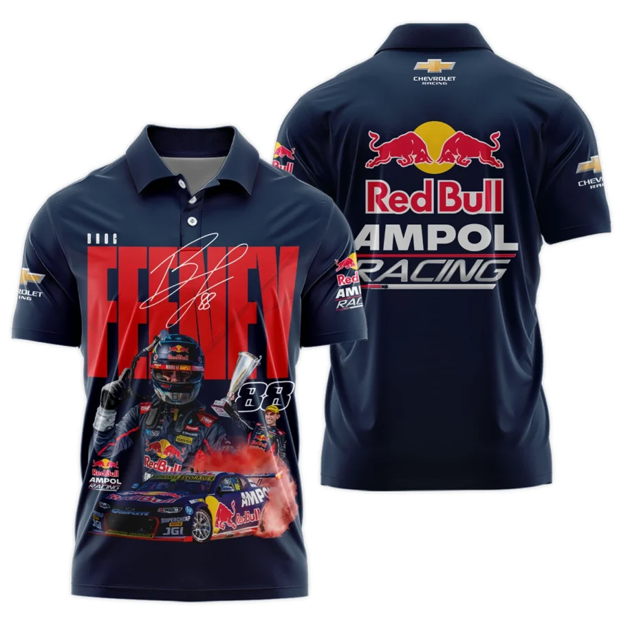 Broc Feeney Red Bull Ampol Racing Exclusive Logo Polo Shirt HORBA190605A01FEE-PL