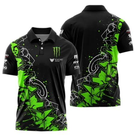 Monster Castrol Racing Exclusive Logo Polo Shirt HOSPC250625A01TF-PL