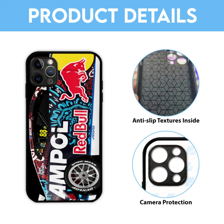 Broc Feeney Red Bull Ampol Racing Phone Case – Dustproof, Scratch & Shock Resistant – HOSPC210625PC01BF - Image 4