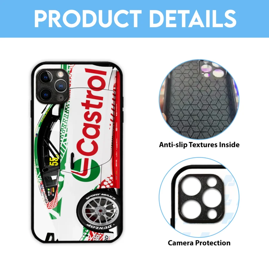 Thomas Randle Monster Castrol Racing Phone Case – Dustproof, Scratch & Shock Resistant – HOSPC210625PC01TR - Image 4