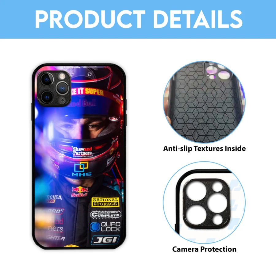 Broc Feeney Red Bull Ampol Racing Phone Case – Dustproof, Scratch & Shock Resistant – HOSPC240605RB01BF - Image 7
