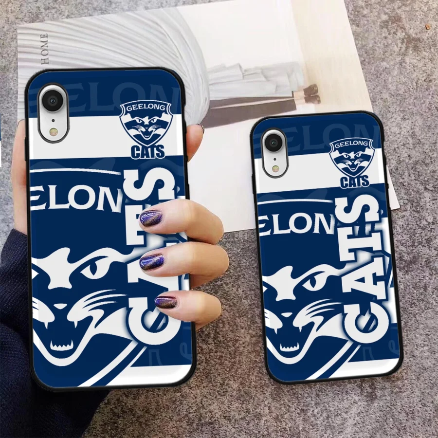 AFL Geelong Cats Phone Case – Dustproof, Scratch & Shock Resistant – HOAFL270625PC01GEEL - Image 5