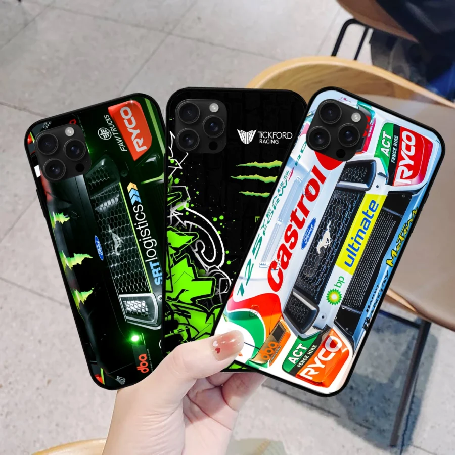 Combo 3 Phone Case Monster Castrol Racing – Dustproof, Scratch & Shock Resistant – HOSPC280625PC01CB15