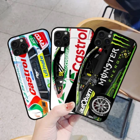 Combo 3 Phone Case Monster Castrol Racing – Dustproof, Scratch & Shock Resistant – HOSPC280625PC01CB2