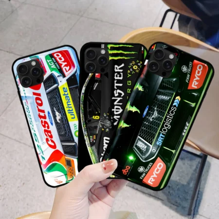 Combo 3 Phone Case Monster Castrol Racing – Dustproof, Scratch & Shock Resistant – HOSPC280625PC01CB3