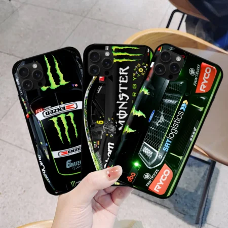 Combo 3 Phone Case Monster Castrol Racing – Dustproof, Scratch & Shock Resistant – HOSPC280625PC01CB7