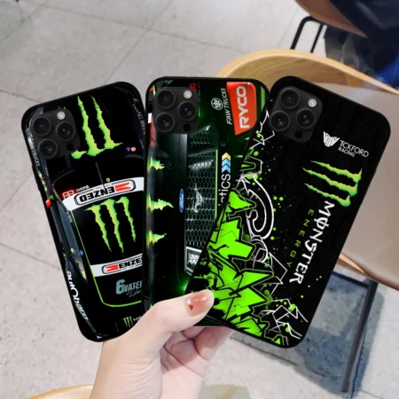 Combo 3 Phone Case Monster Castrol Racing – Dustproof, Scratch & Shock Resistant – HOSPC280625PC01CB8