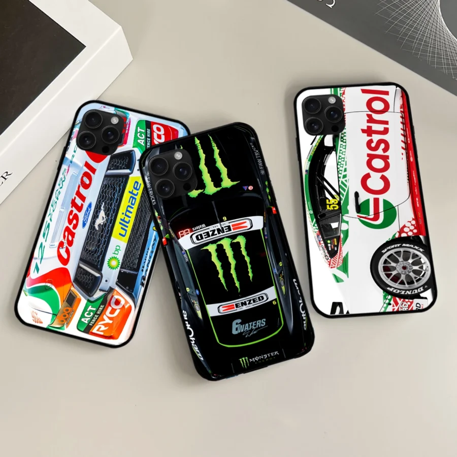 Combo 3 Phone Case Monster Castrol Racing – Dustproof, Scratch & Shock Resistant – HOSPC280625PC01CB1 - Image 3