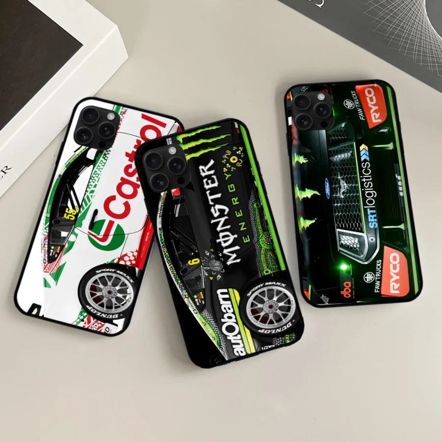 Combo 3 Phone Case Monster Castrol Racing – Dustproof, Scratch & Shock Resistant – HOSPC280625PC01CB10 - Image 3