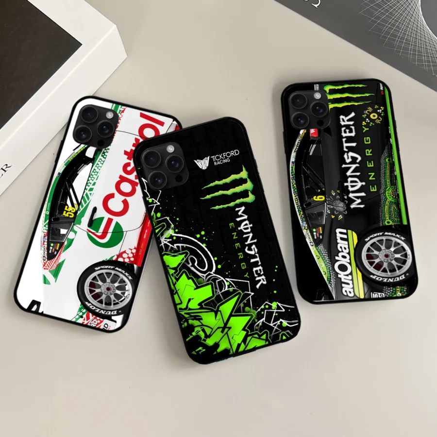 Combo 3 Phone Case Monster Castrol Racing – Dustproof, Scratch & Shock Resistant – HOSPC280625PC01CB12 - Image 3