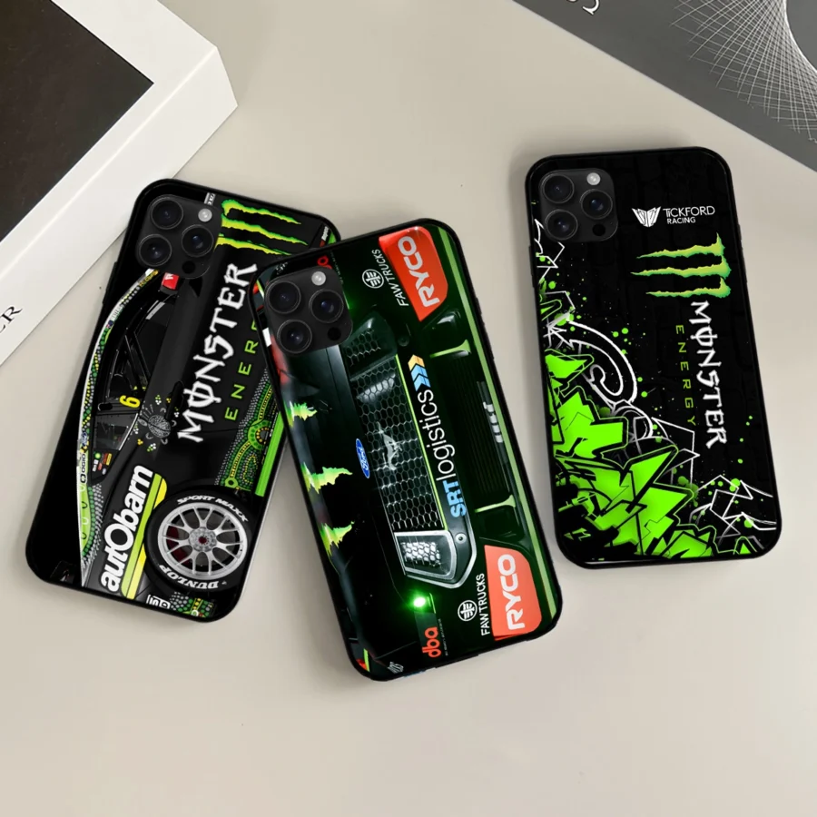 Combo 3 Phone Case Monster Castrol Racing – Dustproof, Scratch & Shock Resistant – HOSPC280625PC01CB13 - Image 3