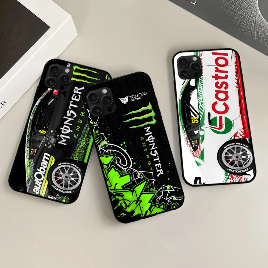 Combo 3 Phone Case Monster Castrol Racing – Dustproof, Scratch & Shock Resistant – HOSPC280625PC01CB14 - Image 3