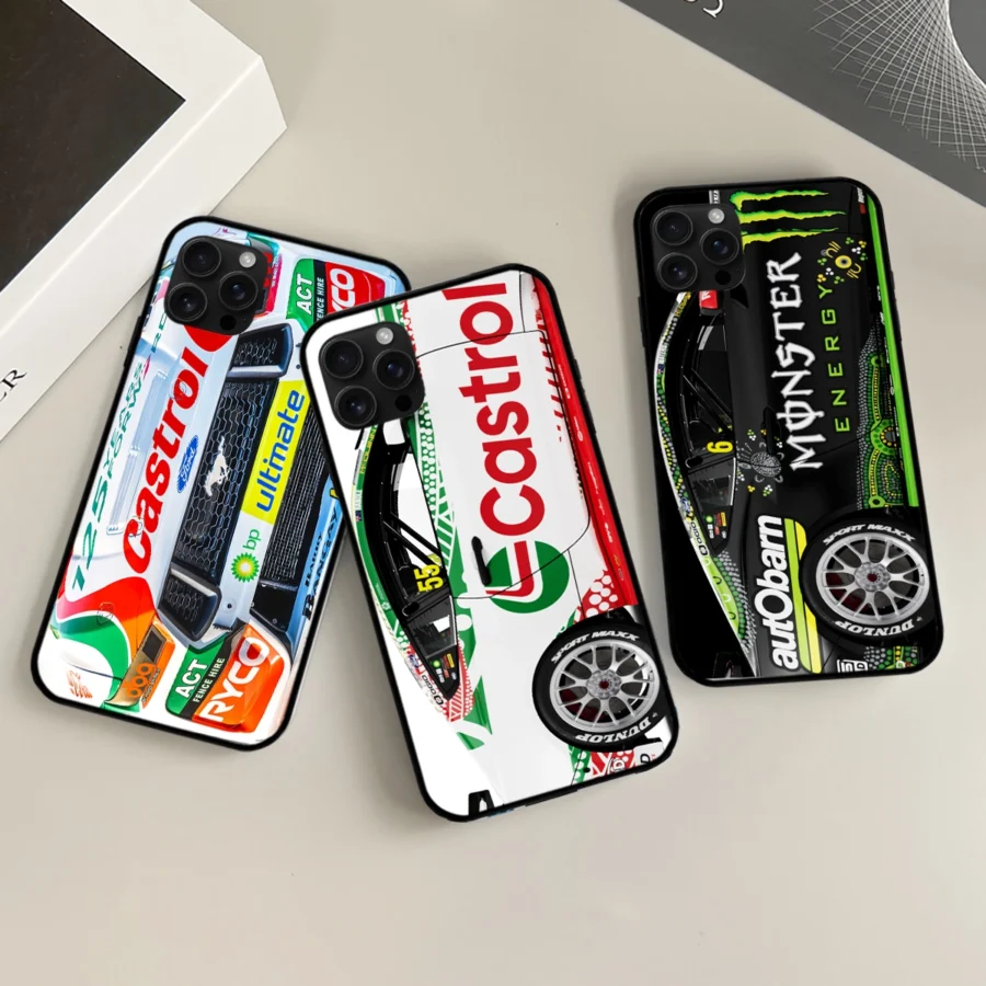 Combo 3 Phone Case Monster Castrol Racing – Dustproof, Scratch & Shock Resistant – HOSPC280625PC01CB2 - Image 3