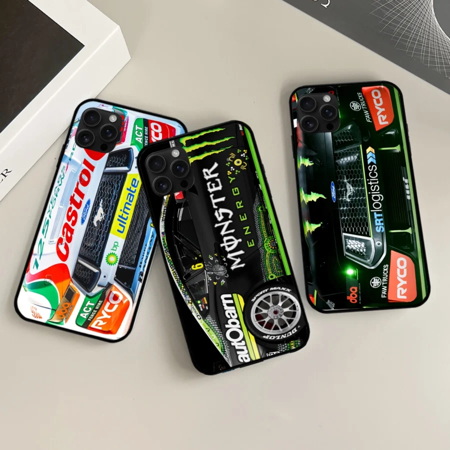 Combo 3 Phone Case Monster Castrol Racing – Dustproof, Scratch & Shock Resistant – HOSPC280625PC01CB3 - Image 3