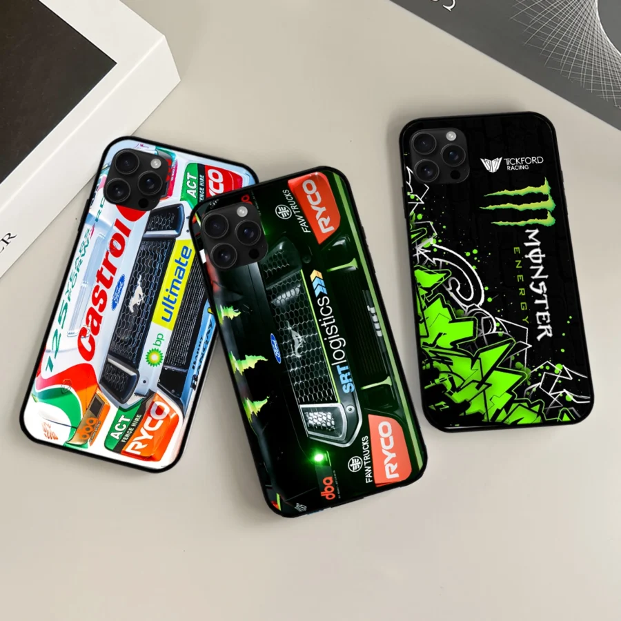 Combo 3 Phone Case Monster Castrol Racing – Dustproof, Scratch & Shock Resistant – HOSPC280625PC01CB4 - Image 3