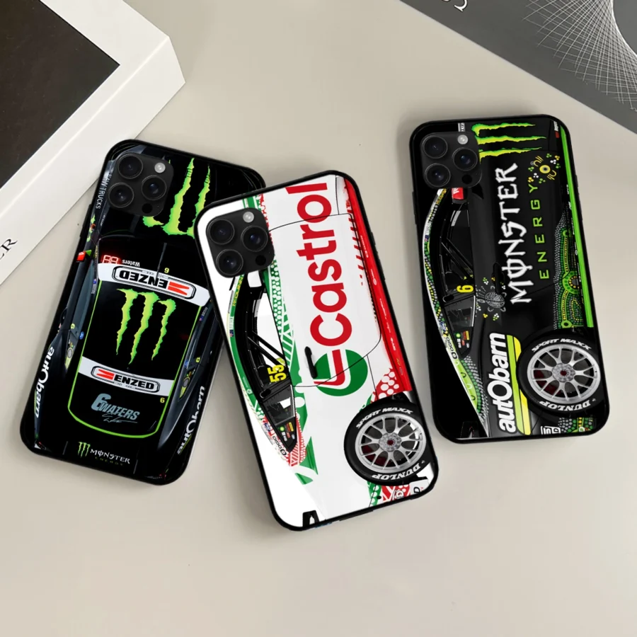 Combo 3 Phone Case Monster Castrol Racing – Dustproof, Scratch & Shock Resistant – HOSPC280625PC01CB6 - Image 3
