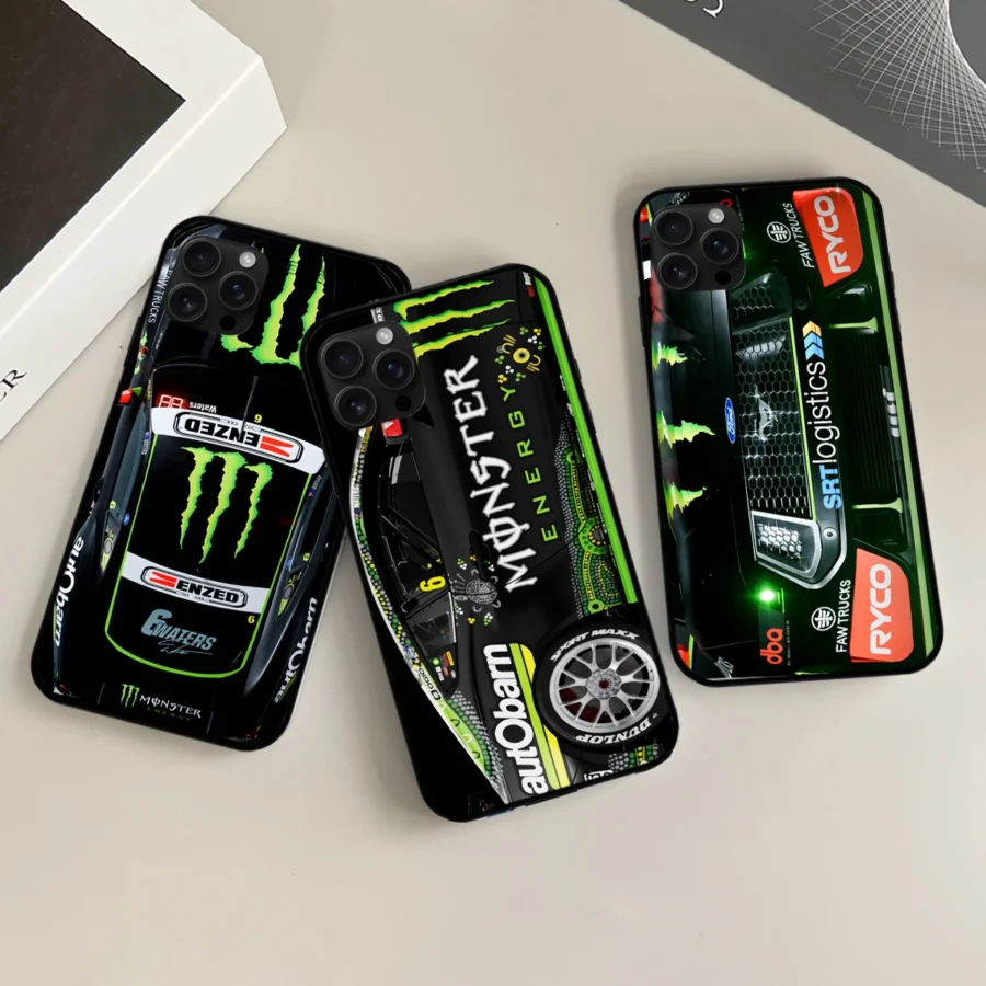 Combo 3 Phone Case Monster Castrol Racing – Dustproof, Scratch & Shock Resistant – HOSPC280625PC01CB7 - Image 3