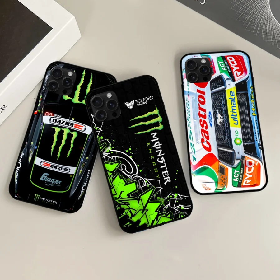 Combo 3 Phone Case Monster Castrol Racing – Dustproof, Scratch & Shock Resistant – HOSPC280625PC01CB9 - Image 3