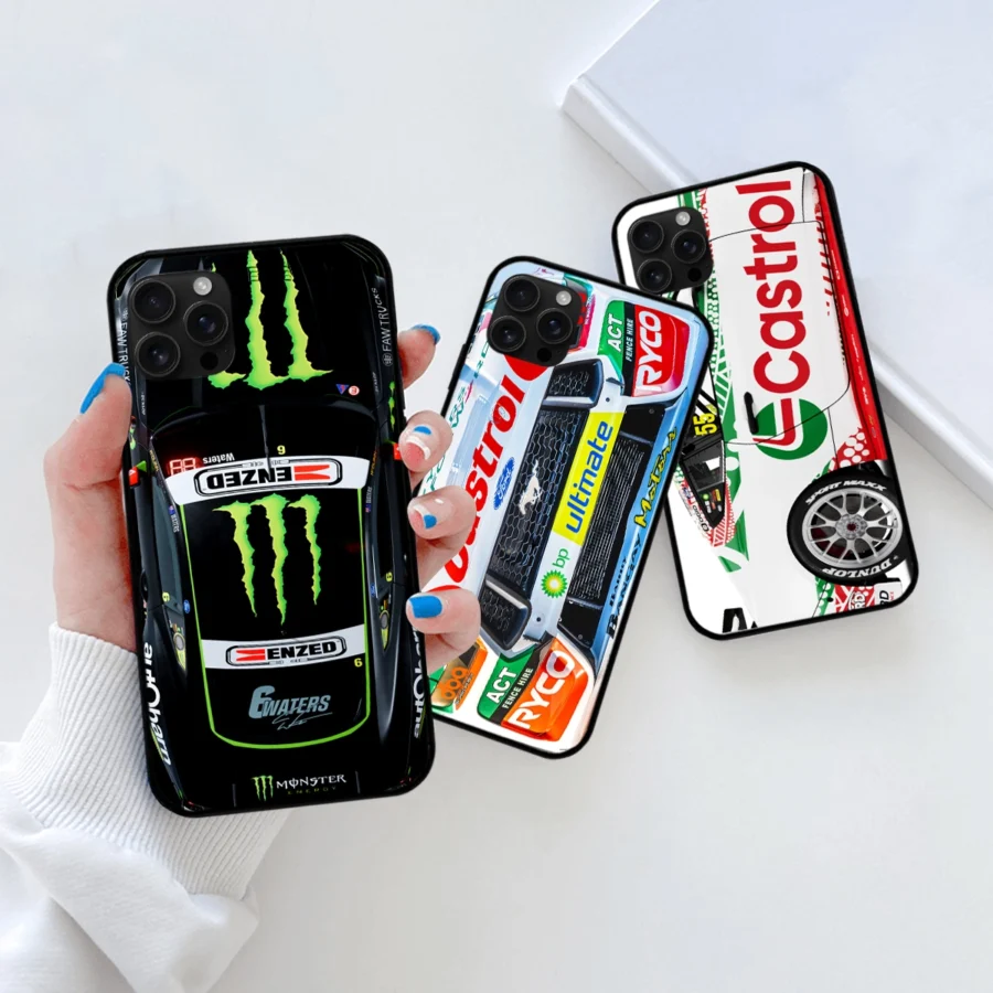 Combo 3 Phone Case Monster Castrol Racing – Dustproof, Scratch & Shock Resistant – HOSPC280625PC01CB1 - Image 2