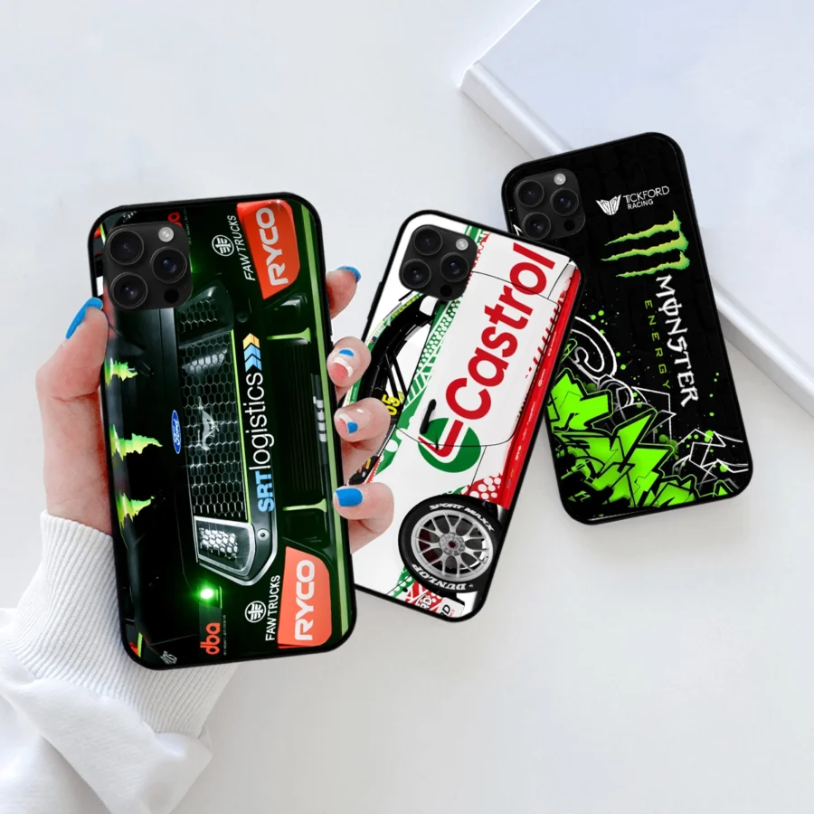 Combo 3 Phone Case Monster Castrol Racing – Dustproof, Scratch & Shock Resistant – HOSPC280625PC01CB11 - Image 2