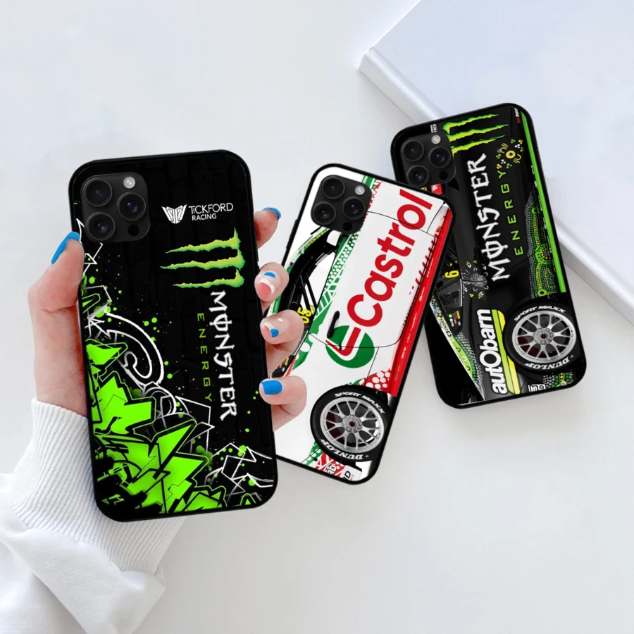 Combo 3 Phone Case Monster Castrol Racing – Dustproof, Scratch & Shock Resistant – HOSPC280625PC01CB12 - Image 2