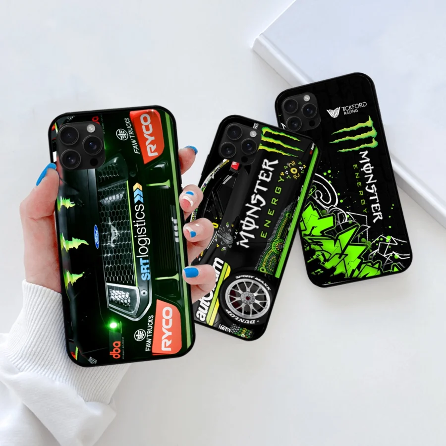 Combo 3 Phone Case Monster Castrol Racing – Dustproof, Scratch & Shock Resistant – HOSPC280625PC01CB13 - Image 2