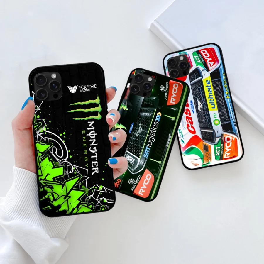 Combo 3 Phone Case Monster Castrol Racing – Dustproof, Scratch & Shock Resistant – HOSPC280625PC01CB15 - Image 2