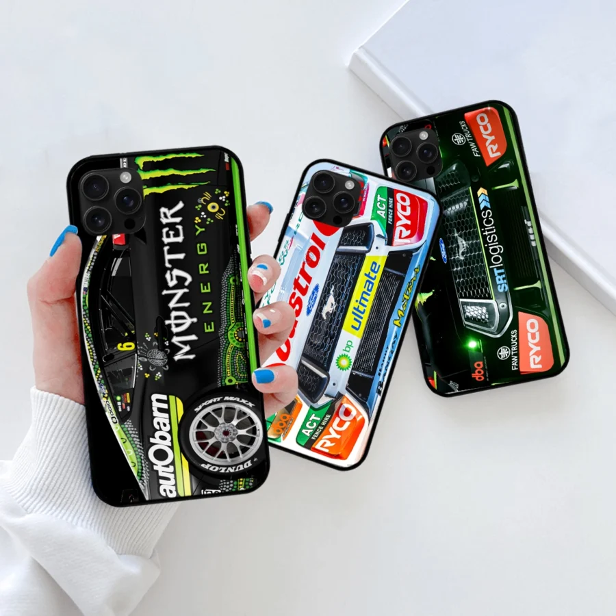 Combo 3 Phone Case Monster Castrol Racing – Dustproof, Scratch & Shock Resistant – HOSPC280625PC01CB3 - Image 2
