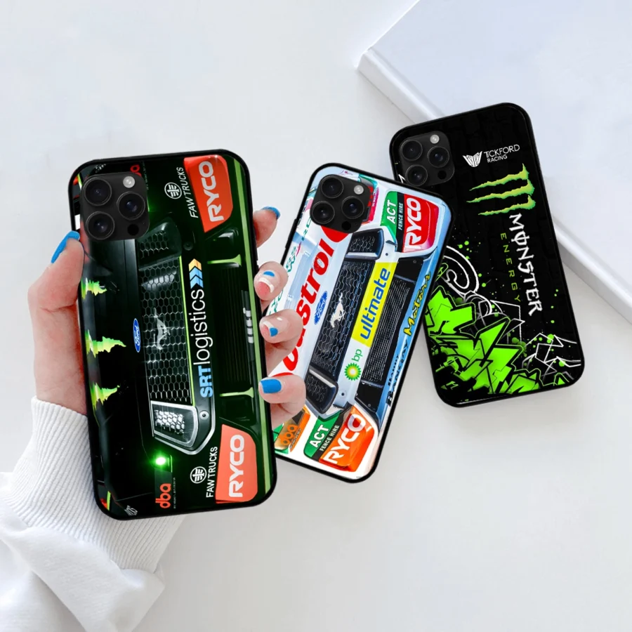 Combo 3 Phone Case Monster Castrol Racing – Dustproof, Scratch & Shock Resistant – HOSPC280625PC01CB4 - Image 2
