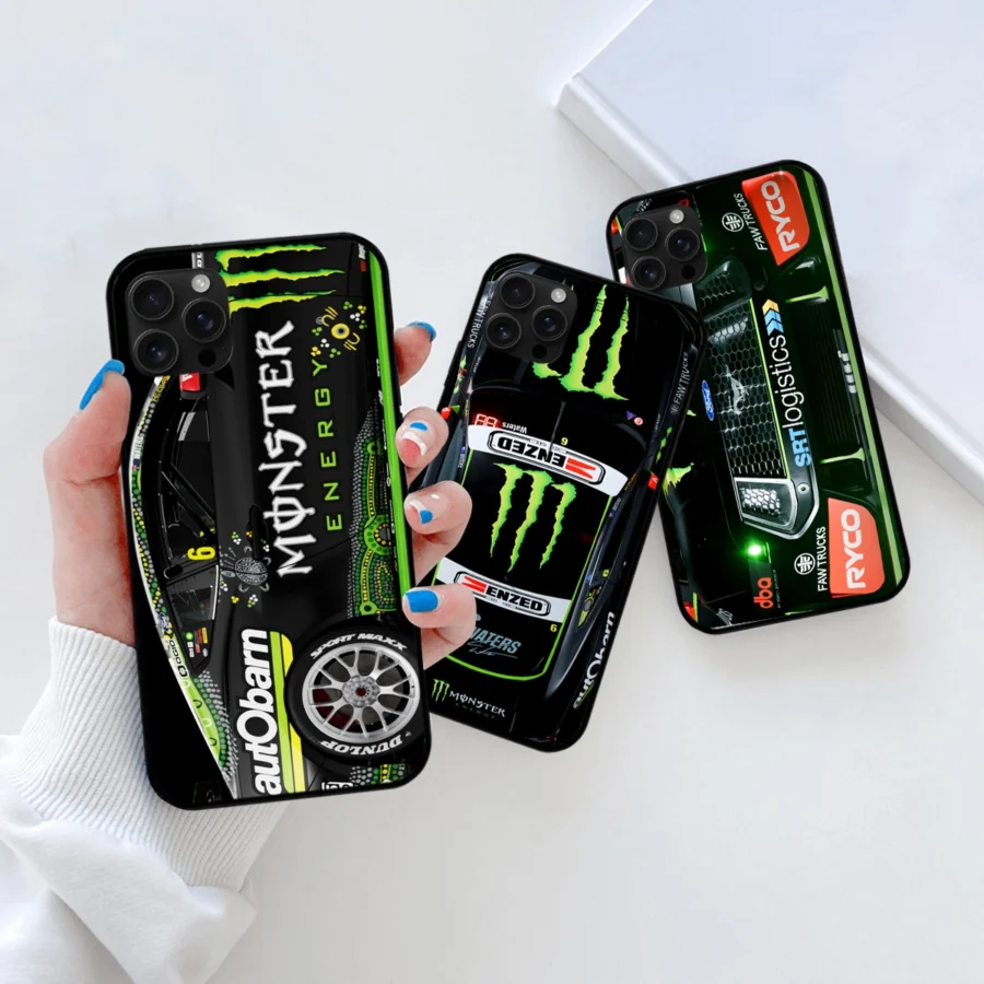 Combo 3 Phone Case Monster Castrol Racing – Dustproof, Scratch & Shock Resistant – HOSPC280625PC01CB7 - Image 2