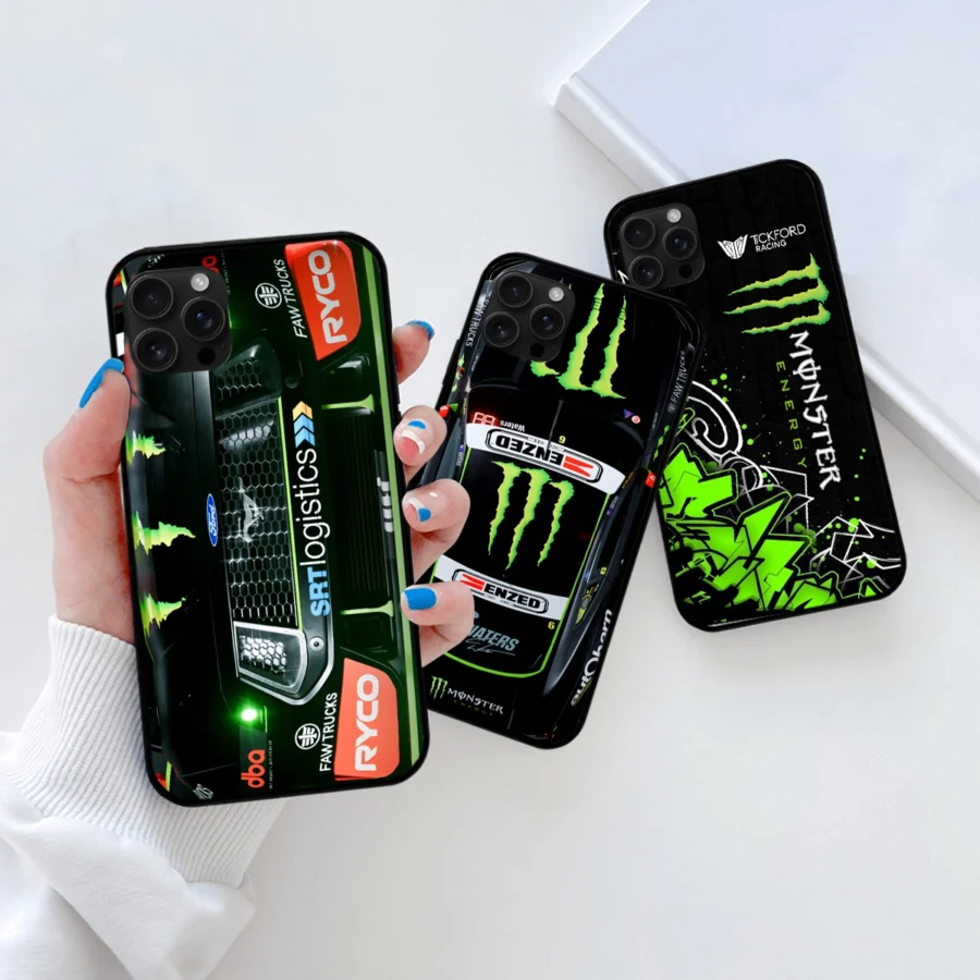 Combo 3 Phone Case Monster Castrol Racing – Dustproof, Scratch & Shock Resistant – HOSPC280625PC01CB8 - Image 2