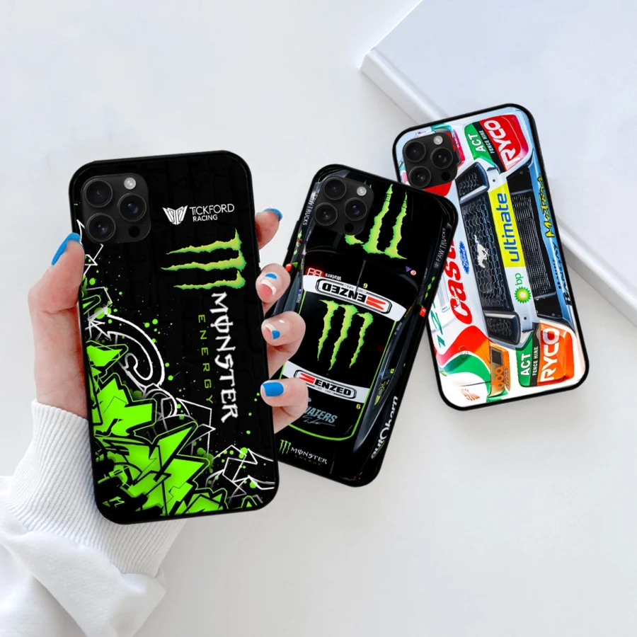 Combo 3 Phone Case Monster Castrol Racing – Dustproof, Scratch & Shock Resistant – HOSPC280625PC01CB9 - Image 2