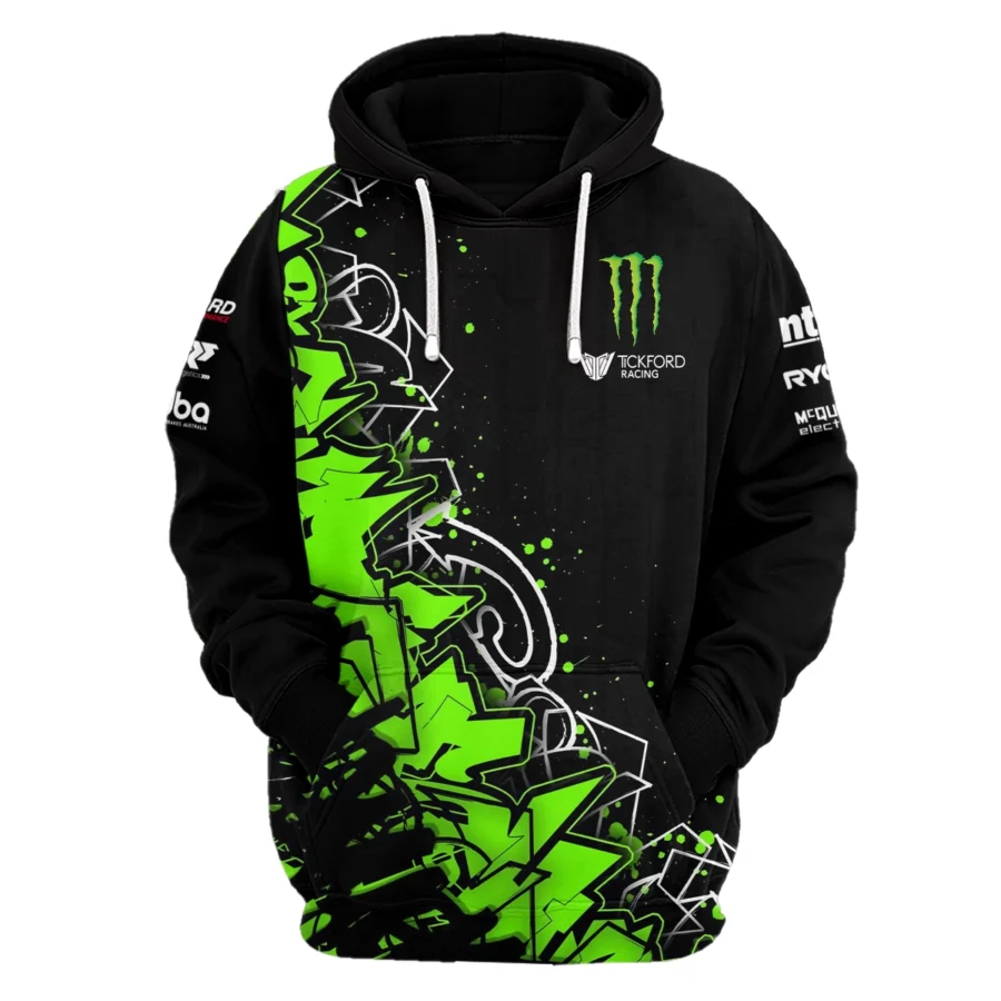 Monster Castrol Racing Exclusive Logo Hoodie HOSPC250625A01TF-HD - Image 2
