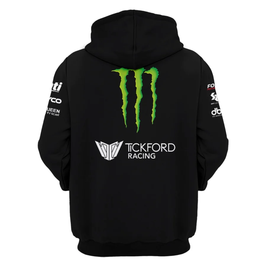Monster Castrol Racing Exclusive Logo Zipper Hoodie HOSPC160625A01TF-ZHD - Image 3