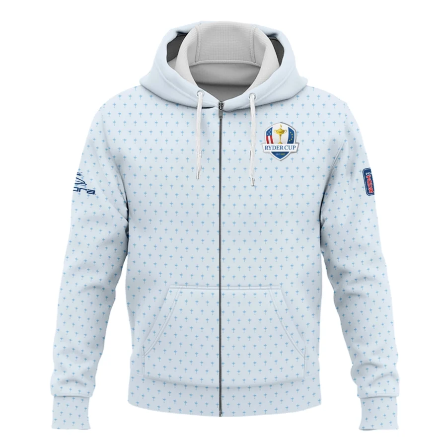 2025 Ryder Cup Cobra Golf Fanwear Men's Exclusive Logo Zipper Hoodie HORD180625A01CB-ZHD