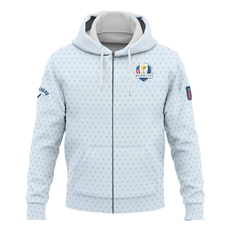 2025 Ryder Cup Callaway Fanwear Men's Exclusive Logo Zipper Hoodie HORD180625A01CLW-ZHD