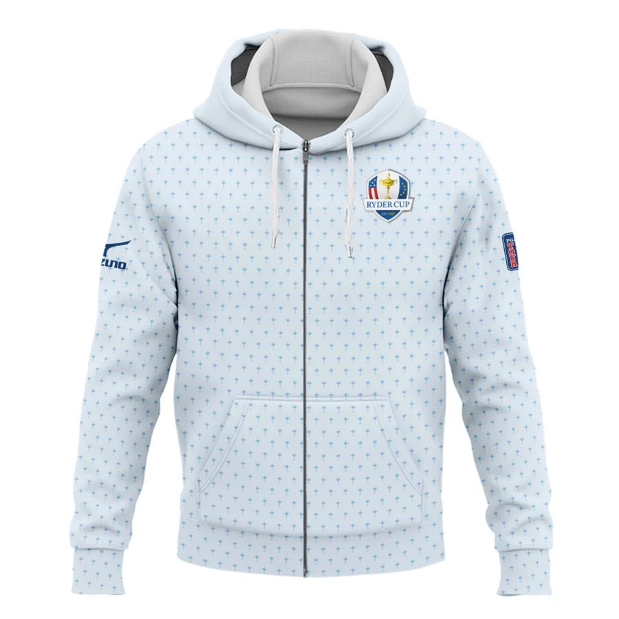 2025 Ryder Cup Mizuno Fanwear Men's Exclusive Logo Zipper Hoodie HORD180625A01MIZ-ZHD