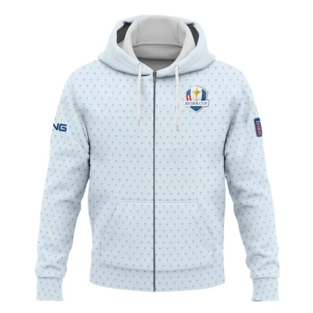 2025 Ryder Cup Ping Fanwear Men's Exclusive Logo Zipper Hoodie HORD180625A01PI-ZHD