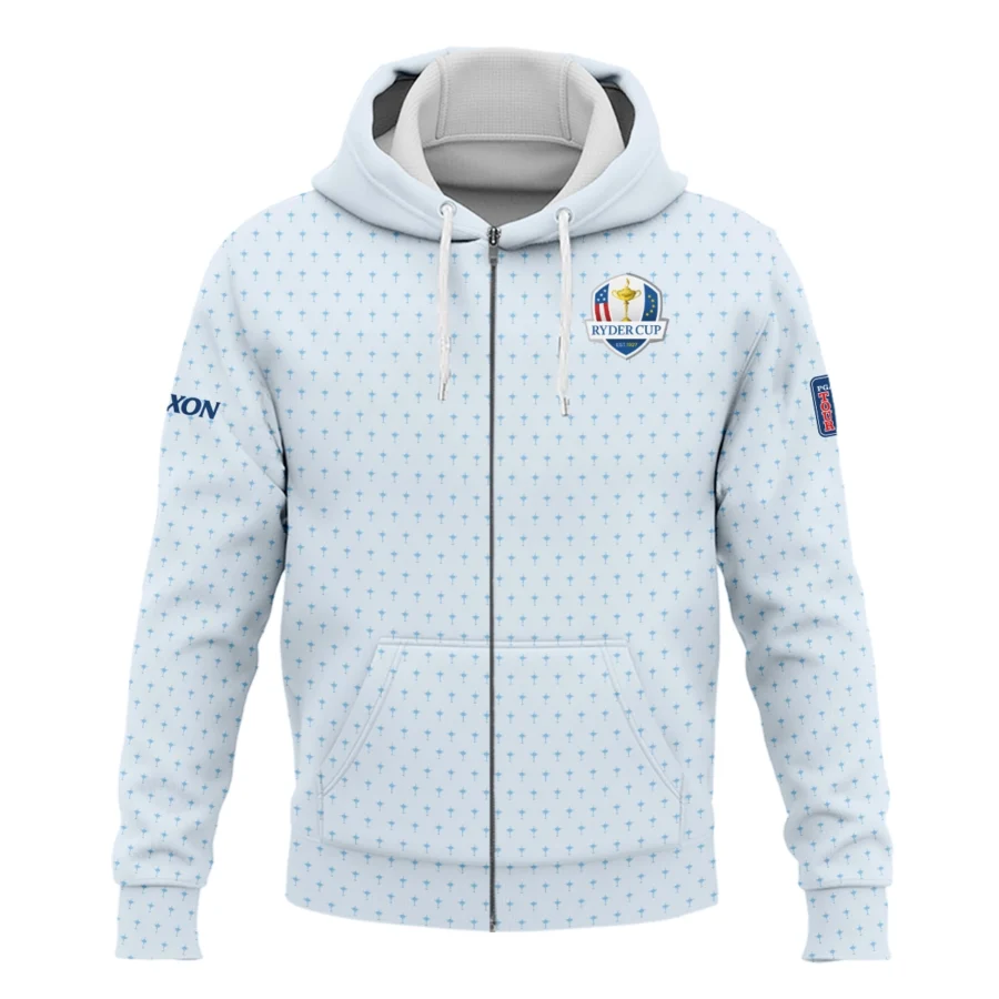2025 Ryder Cup Srixon Fanwear Men's Exclusive Logo Zipper Hoodie HORD180625A01SR-ZHD