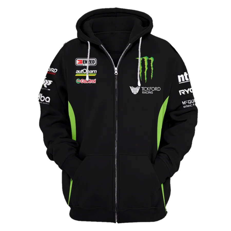Monster Castrol Racing Exclusive Logo Zipper Hoodie HOSPC160625A01TF-ZHD - Image 2