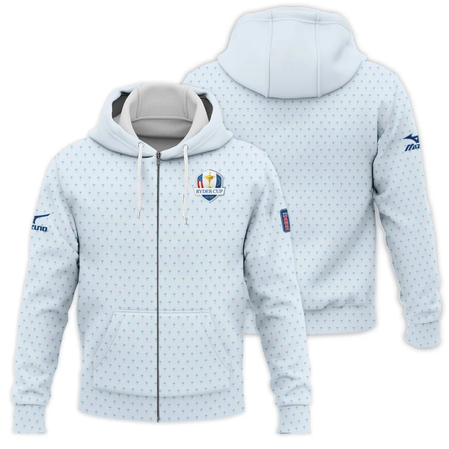 2025 Ryder Cup Mizuno Fanwear Men's Exclusive Logo Zipper Hoodie HORD180625A01MIZ-ZHD - Image 3