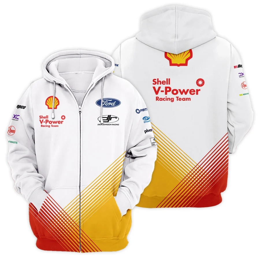 Shell V-Power Racing Team Exclusive Logo Zipper Hoodie HOSPC130605A02SHE-ZHD