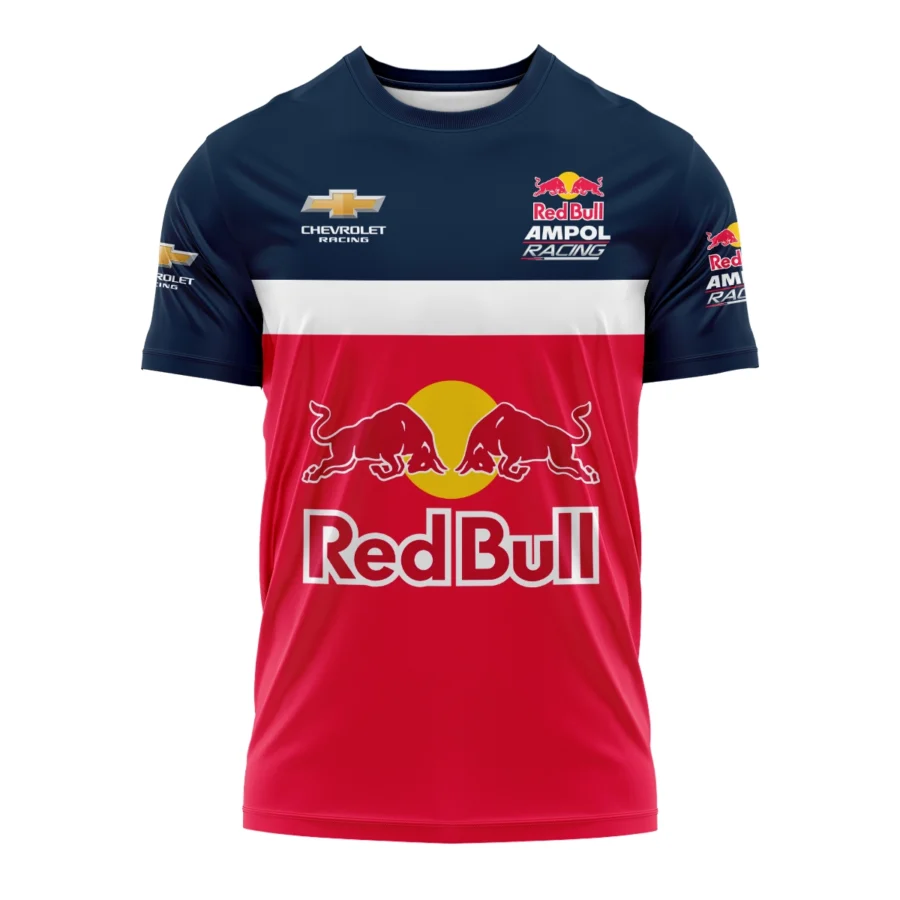 Red Bull Ampol Racing Exclusive Logo T-shirt HOSPC250625A01RB-TS - Image 2