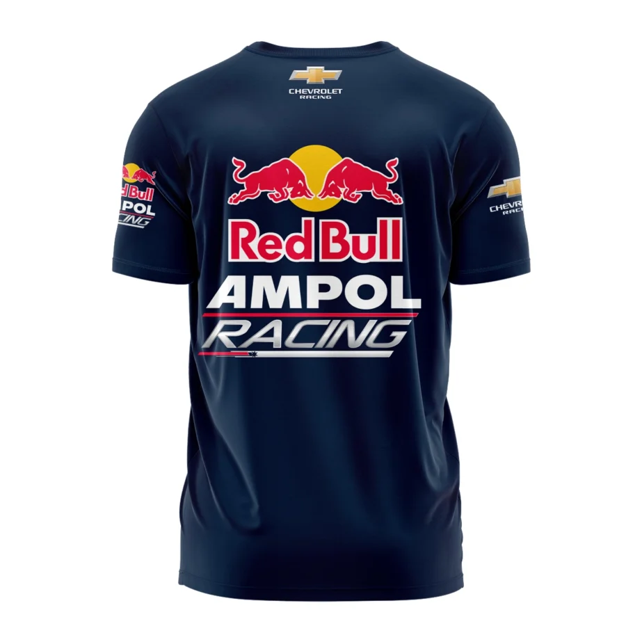 Broc Feeney Red Bull Ampol Racing Exclusive Logo T-shirt HORBA190605A01FEE-TS - Image 3