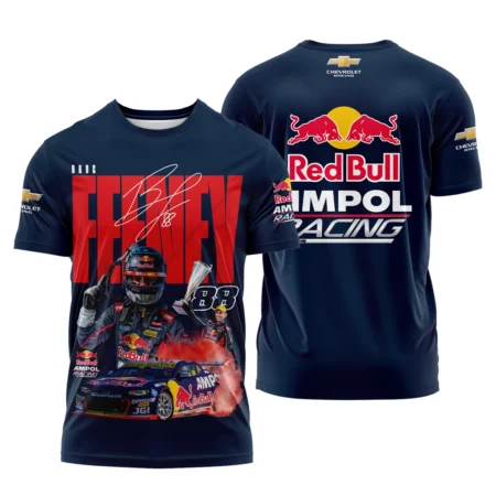 Broc Feeney Red Bull Ampol Racing Exclusive Logo T-shirt HORBA190605A01FEE-TS